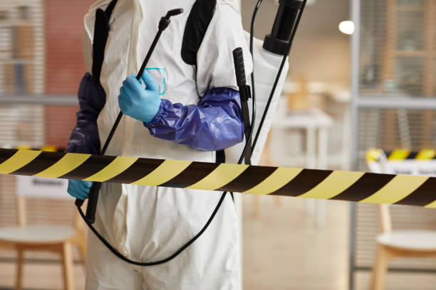 Professional Biohazard technician working in Forest, OH